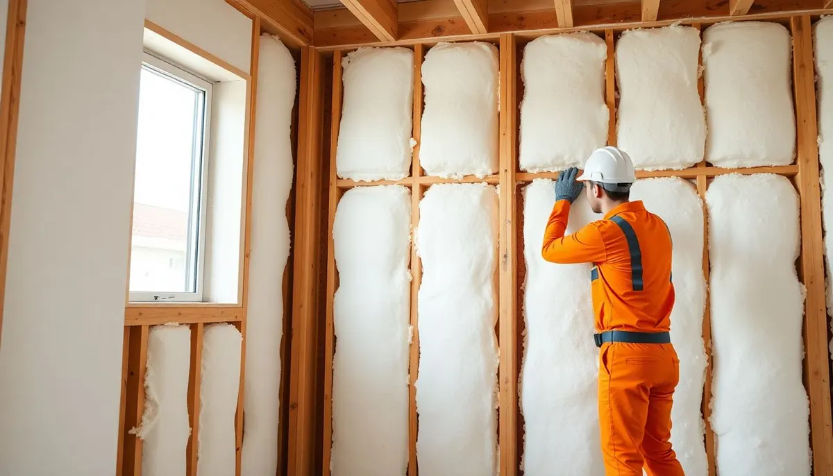 Aanbrengen van isolatie in een woning