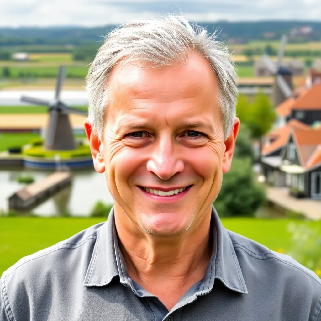 Portret van Bertus Verhoeven