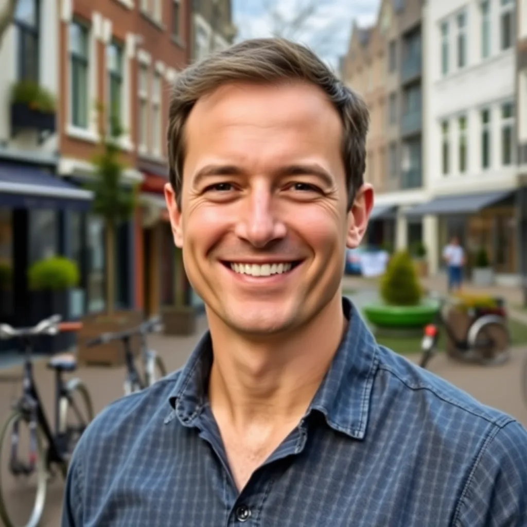 Portret van Joost van Dongen